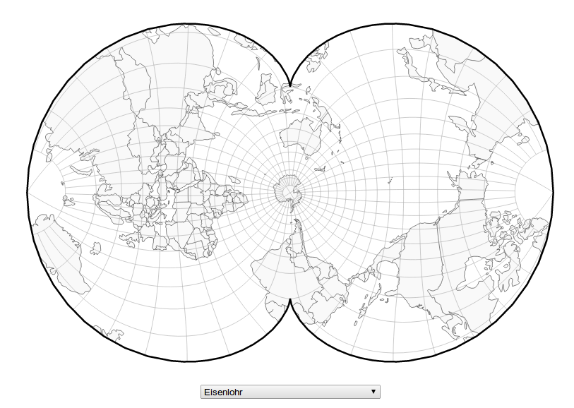 Map Projection Transitions