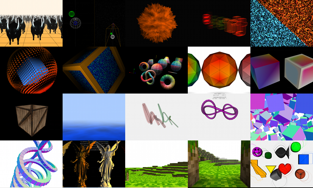 Three.js Gallery